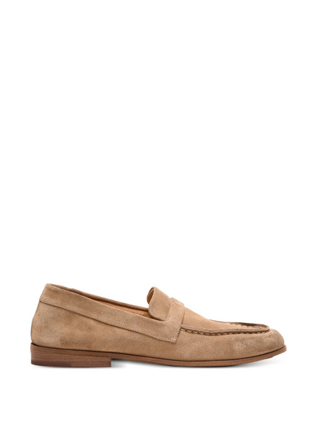  Marsèll Round-toe Suede Loafers - Neutrals 