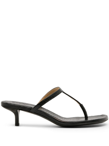  Marsèll Sottiletta Leather Sandals - Black 
