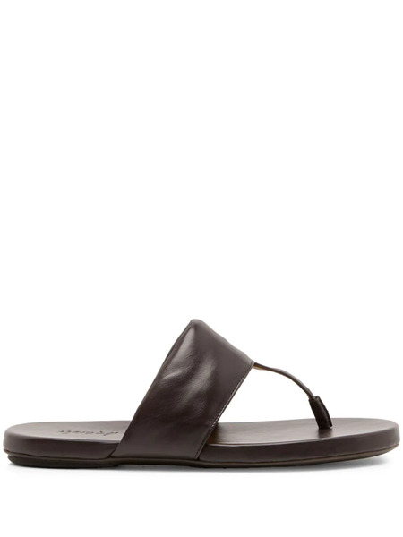  Marsèll Spanciata Leather Sandals - Brown 
