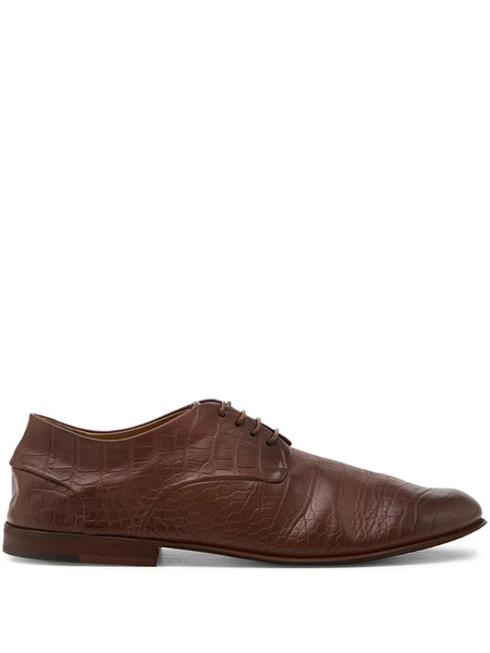  Marsèll Stucco Textured Derby Shoes - Brown 