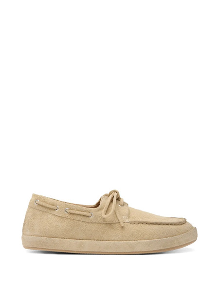  Marsèll Suede Boat Shoes - Neutrals 