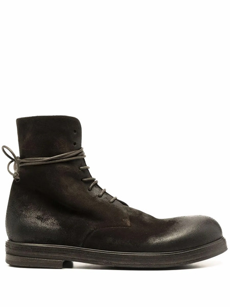  Marsèll Zucca Zeppa Leather Boots - Brown 