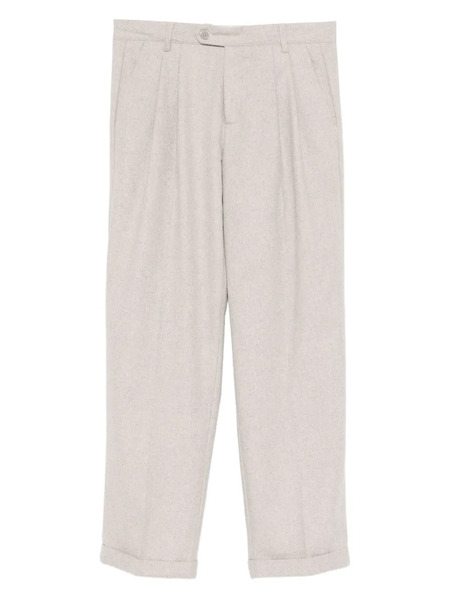  Marsem Pleated Felt Trousers - Neutrals 