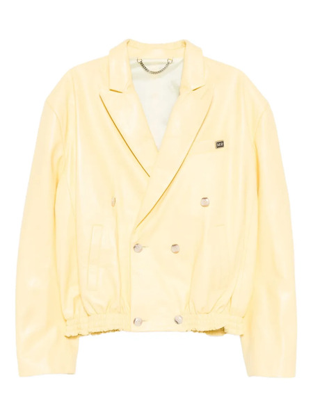  Martine Rose Double-breasted Blazer - Yellow 