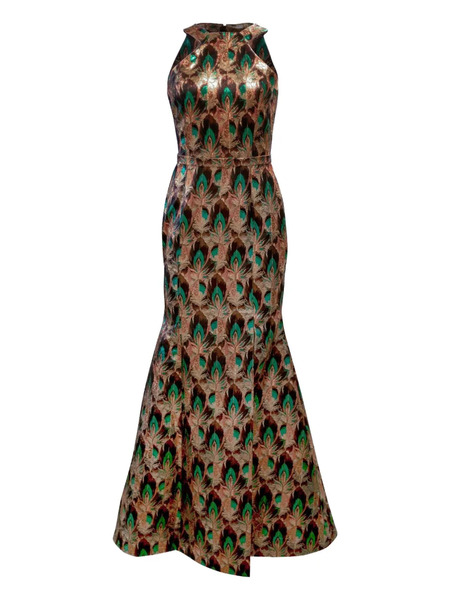  Mary Katrantzou Alethea Gown - Brown 