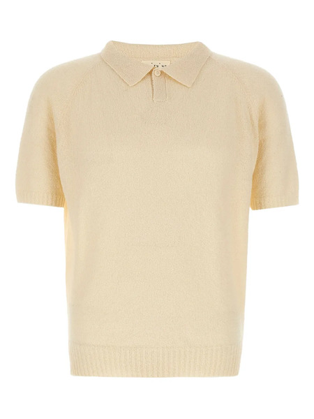  Ma'ry'ya Bouclé Polo Shirt - Yellow 