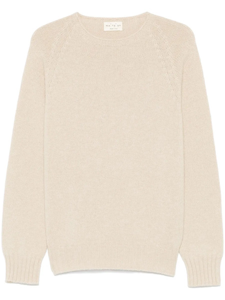  Ma'ry'ya Ribbed-knit Sweater - Neutrals 