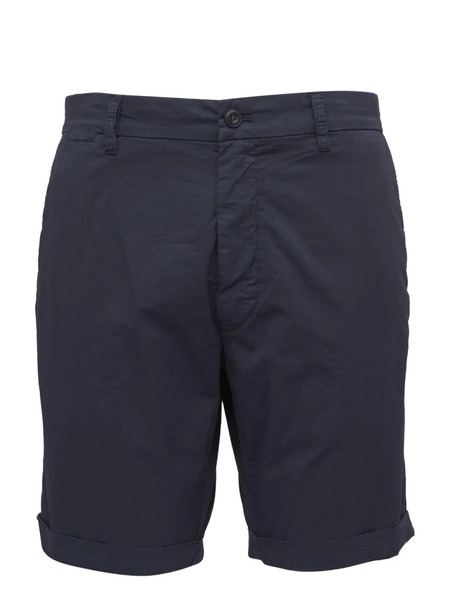  Mason's Logo-patch Shorts - Blue 