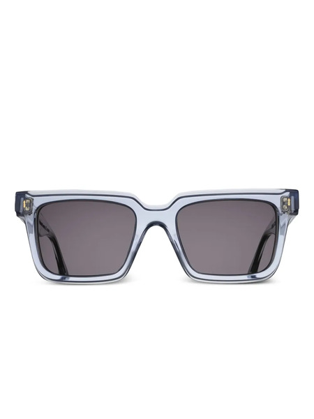  Massada Displacement Geometry Alfa Sunglasses - Blue 