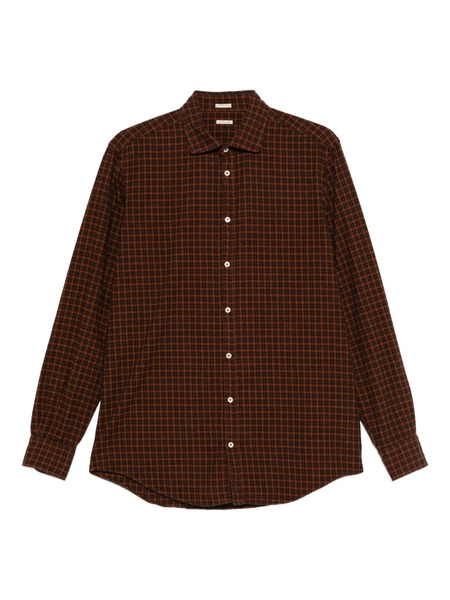  Massimo Alba Canary Shirt - Brown 