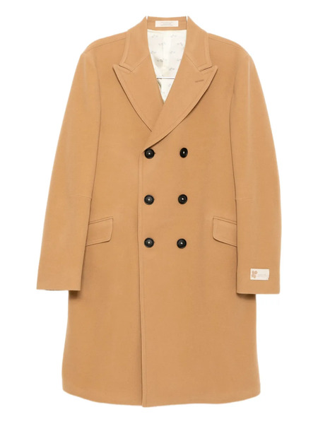 Massimo Alba Double-breasted Wool Coat - Brown 