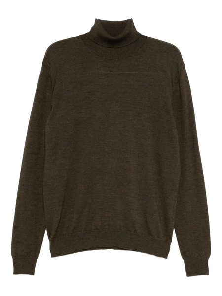  Massimo Alba Turtleneck Wool Sweater - Brown 