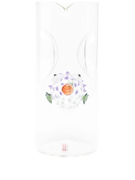 Massimo Lunardon Bora-bora Fish Glass Decanter - White 