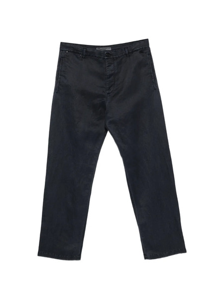  Massimo Osti Studio Belt-loop Buttoned Trousers - Blue 
