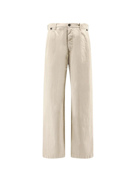  Massimo Osti Studio Logo-patch Trousers - Neutrals 