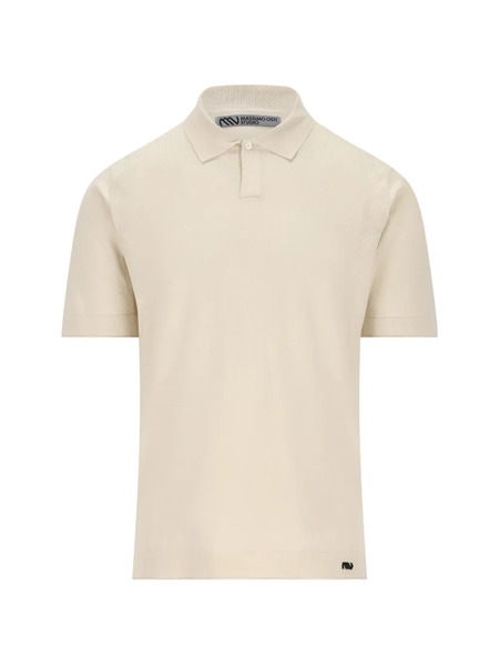  Massimo Osti Studio Logo Polo Shirt - Neutrals 