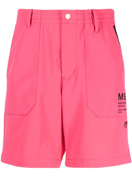  Master Bunny Edition Logo-patch Elasticated-waist Shorts - Pink 