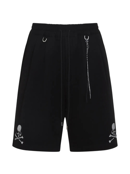  Mastermind Japan Skull Drawstring Shorts - Black 