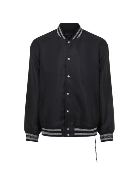  Mastermind Japan Skull Print Bomber Jacket - Black 