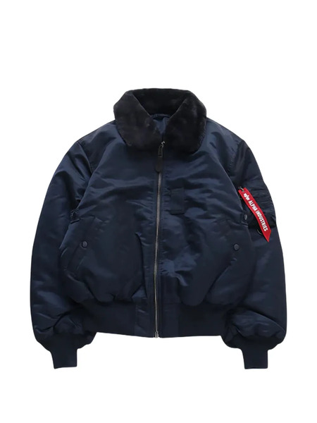  Mastermind Japan X Alpha Industries B-15 Bomber Jacket - Blue 