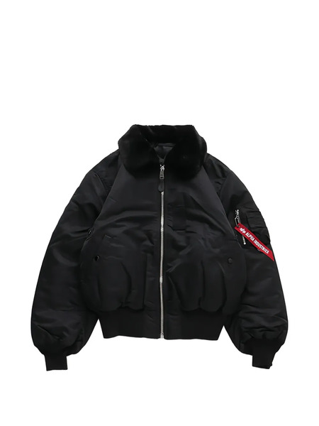  Mastermind Japan Zip-up Bomber Jacket - Black 