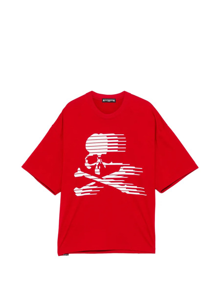  Mastermind World Skull Printed T-shirt - Red 