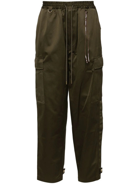  Mastermind World Tapered Cargo Trousers - Green 