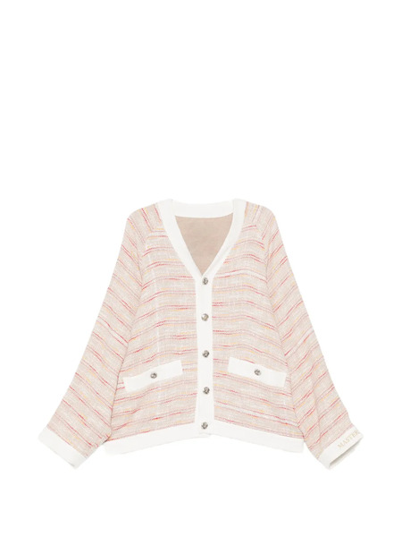  Mastermind World Tweed Jacket - Pink 