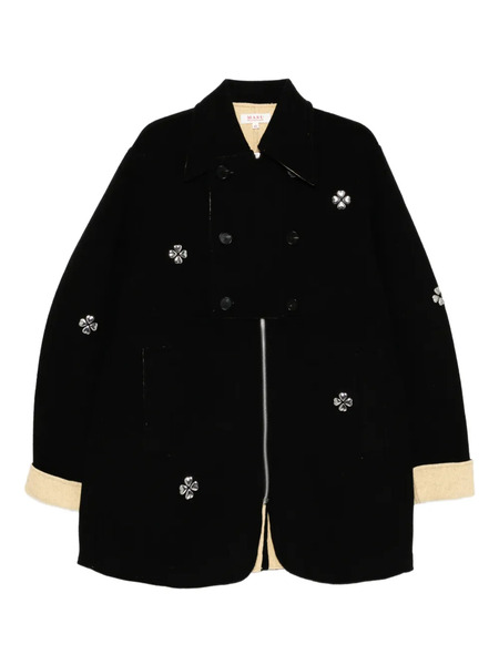  Masu Clover Coat - Black 