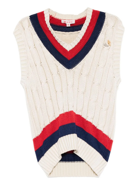  Masu Decayed School Vest - Neutrals 