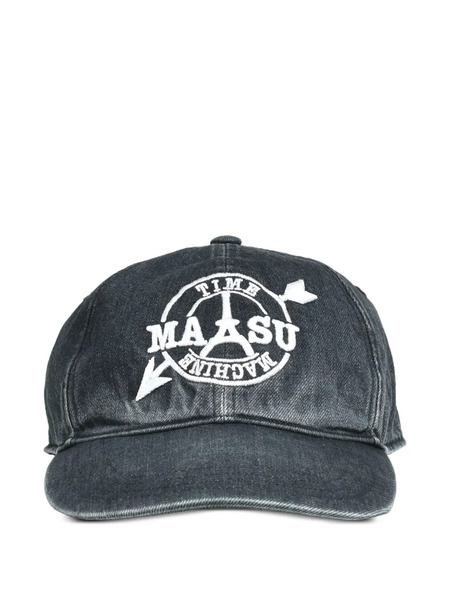  Masu Embroidered-logo Baseball Cap - Grey 