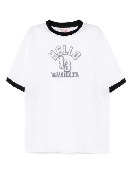  Masu Printed T-shirt - White 