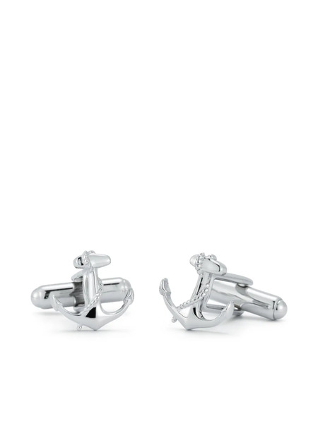 Mateo Anchor Cufflinks - Silver 