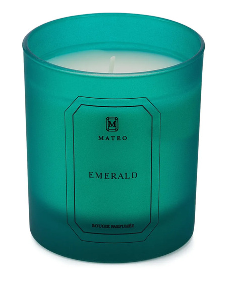  Mateo Emerald Scented Candle - Blue 