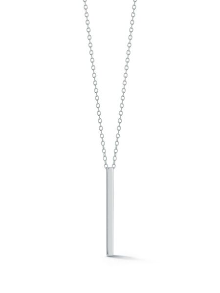  Mateo Sterling Silver Bar Necklace 