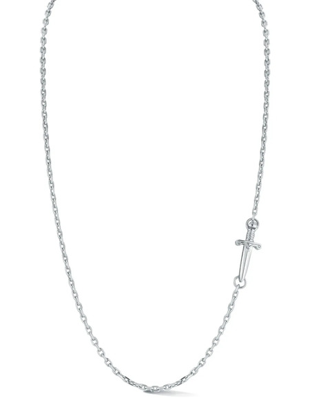  Mateo Sword Necklace - Silver 