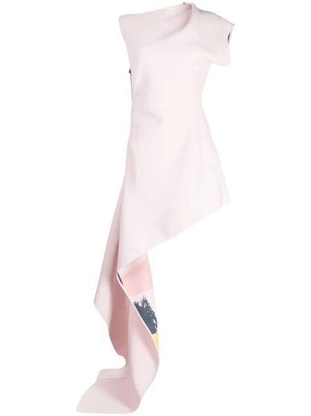  Maticevski Indicative Cut Away Dress - Pink 