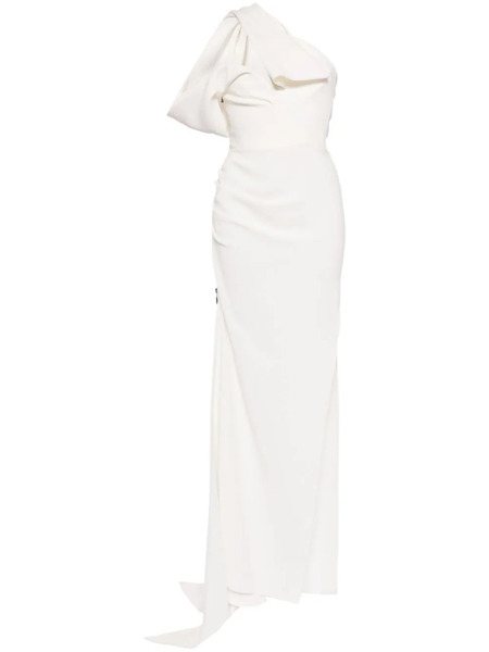 Maticevski One-shoulder Maxi Dress - White 