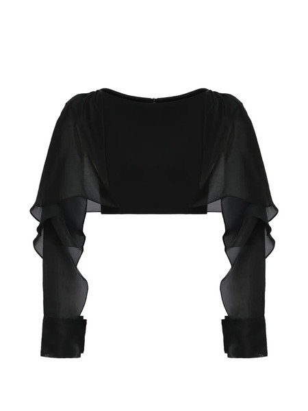  Maticevski Ruffled Top - Black 