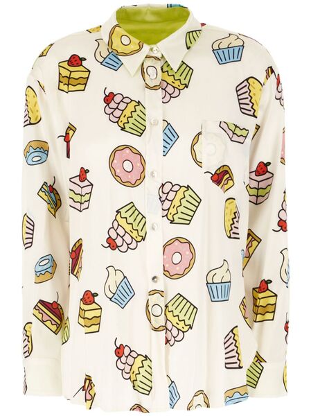  Matimì Printed Shirt - White 