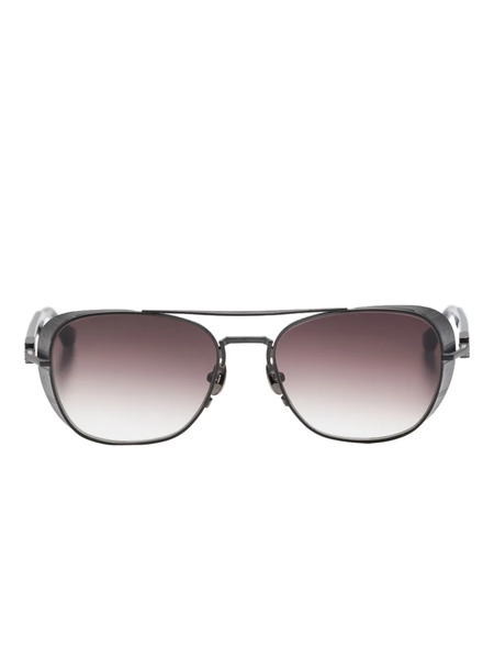  Matsuda Double-bridge Gradient Sunglasses - Black 