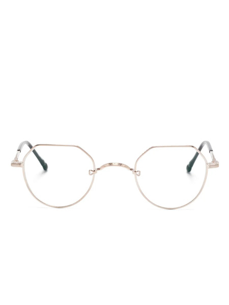  Matsuda Geometric-frame Glasses - Gold 