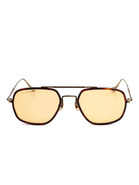 Matsuda Geometric-frame Sunglasses - Brown 