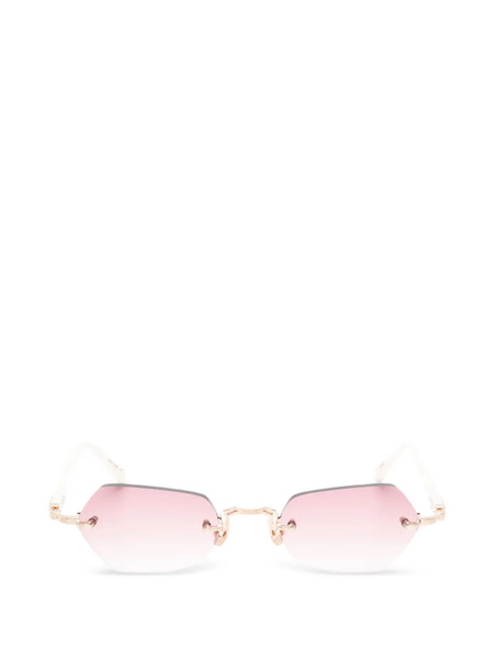  Matsuda Geometric-frame Sunglasses - Gold 