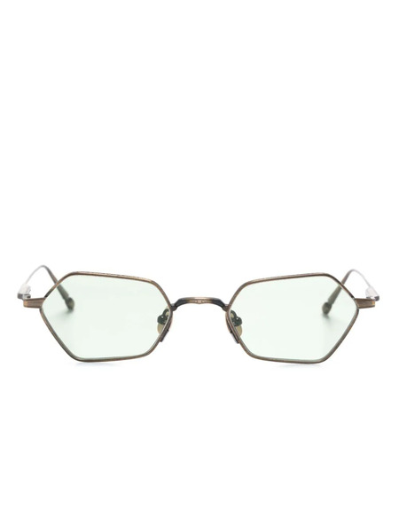  Matsuda Geometric-frame Titanium Sunglasses - Grey 