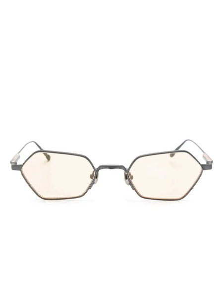  Matsuda M3138 Geometric-frame Tinted Sunglasses - Grey 