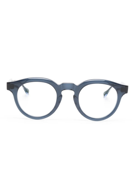  Matsuda Round-frame Glasses - Blue 