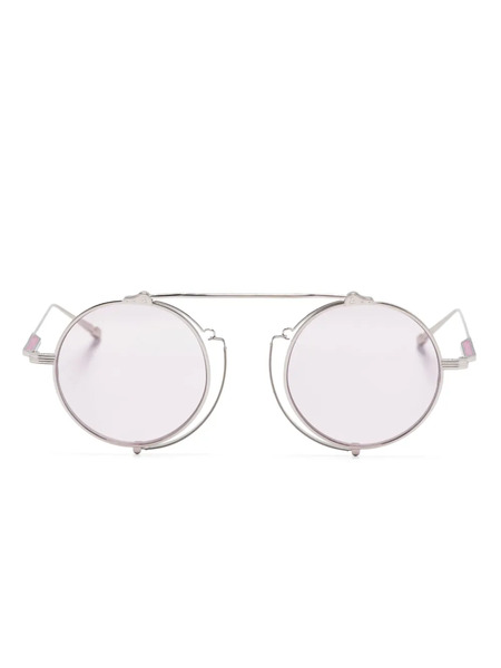  Matsuda Round-frame Sunglasses - Silver 