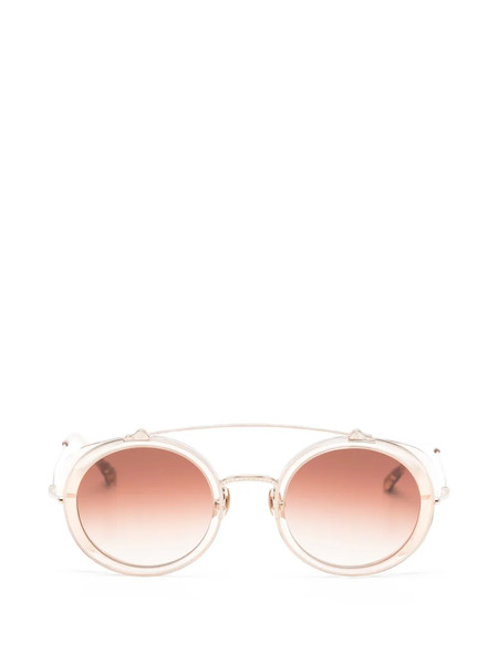  Matsuda Round Sunglasses - Neutrals 