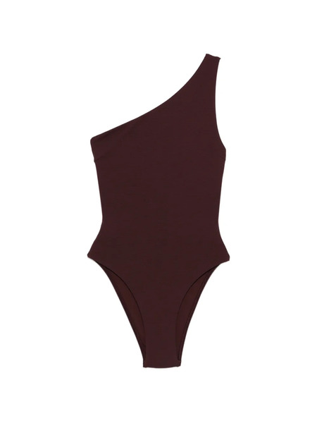  Matteau Asymmetric Swimsuit - Brown 